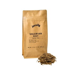 Jovvily Valerian Root - 1 lb - Cut & Sifted - Herbal Tea - No Fillers Or Additives