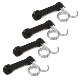 The ROP Shop | (Pack of 4) Bagger Latch Strap & Hook for Husqvarna 532130759, 532130760 Mower