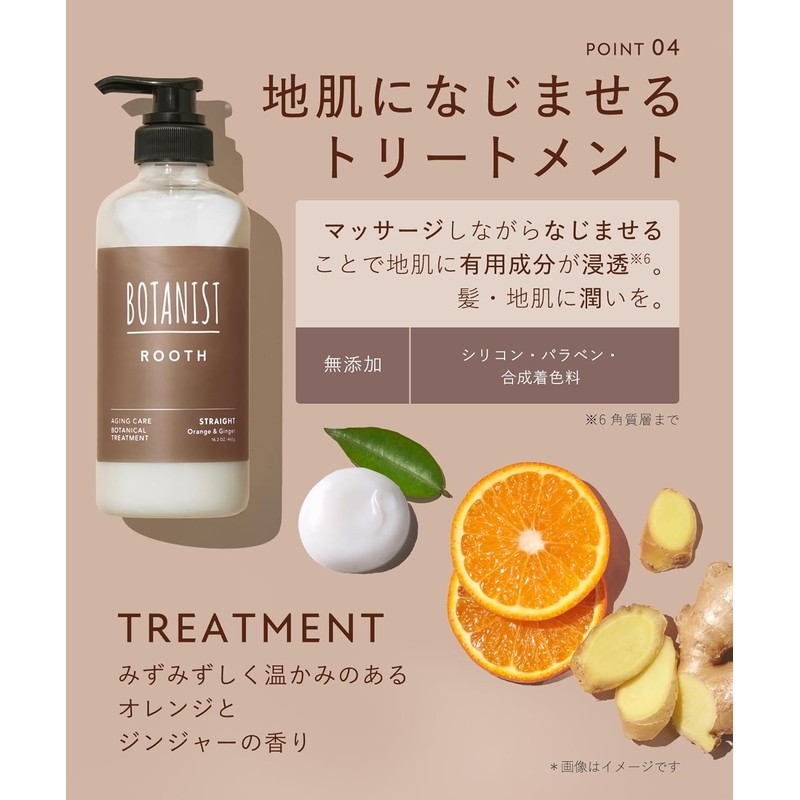 [New Model] BOTANIST ROOTH Aging Care Shampoo Treatment Set Straight