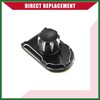 Motoforti Motorcycle Seat Bolt with Knob Cover for Harley/Rear /