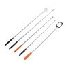 5Pcs Telescoping Magnetic Pickup Tool 360° Rotation Shock Resistant LED