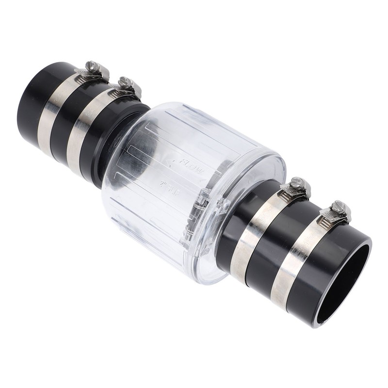 Silent Sewage Sump Pump Check Valve Spring Loaded Flapper for