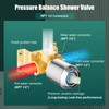 Heyalan Bathroom Shower Valve Mixer Single-Function Single Handle Shower Handle