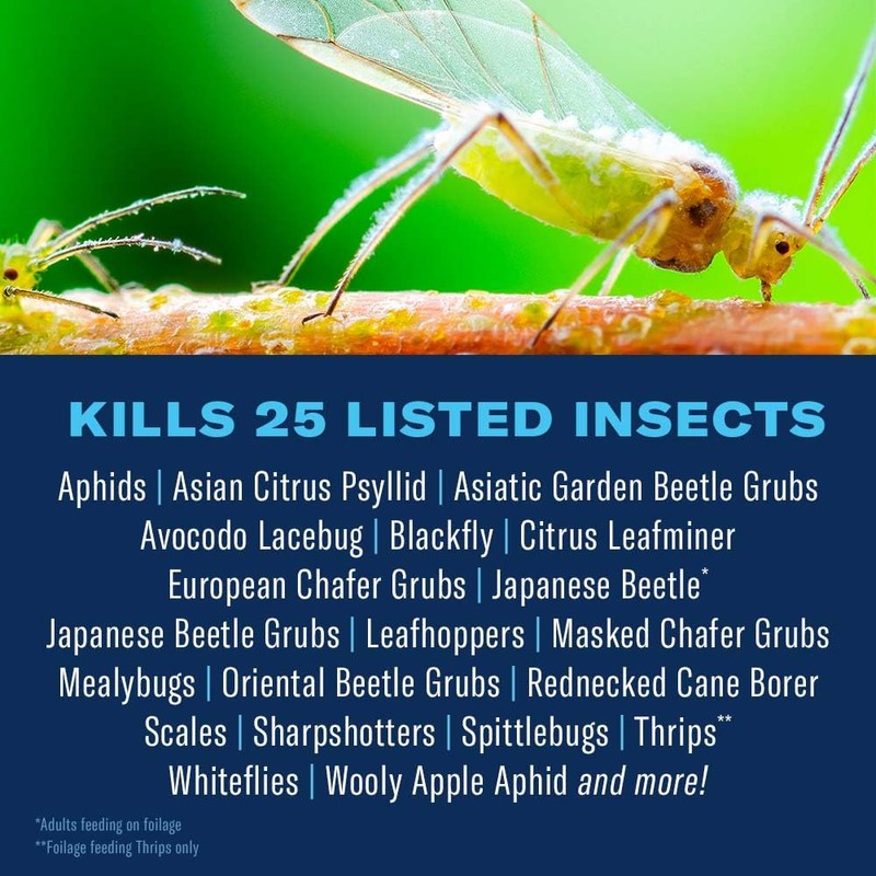 BioAdvanced Fruit, Citrus & Vegetable Insect Control for Edible Gardening,