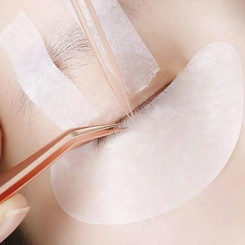Parches Con Gel Colágeno Para Extensiones De Pestañas 100 Pares