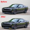 JDMON Front Bumper Lip Splitter Protector Compatible with Dodge Challenger