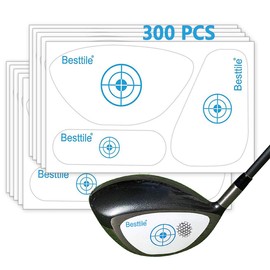 Besttile Golf Impact Tape Labels,300 Golf Stickers,Driver,Iron and Universal Impact Label