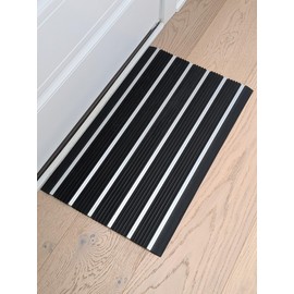 Ecomills Alumat Aluminum Doormat, Indoor Outdoor All-Weather Door Mat, 17.3" x 27.5"