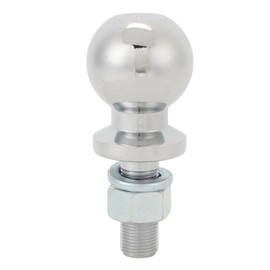 Trailer Hitch Ball, 2" Diameter, 1.75 Ton) 3,500 lbs.) Stainless Steel Universal Fit Tow Hitch Ball, For Rv Farm Trailer Off-Road Vehicles, Replacement Gooseneck Ball Hitch, White