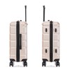 DUKAP SENSE Hardside Luggage with Spinner Wheels | 24 in