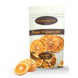 Knabberkraft Knabberkraft Getrocknete Orangenscheiben 100g C Nat1rlicher Snack und Aroma-Kick | Perfekt f1r Tee, Desserts, Dekoration & mehr | Vitamin-C-reich & ohne Zus?tze