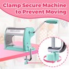 Polymer Clay Press Machine,Clay Roller Machine,Includes Non-Stick Sheets,Gloves,Clamp and Hand
