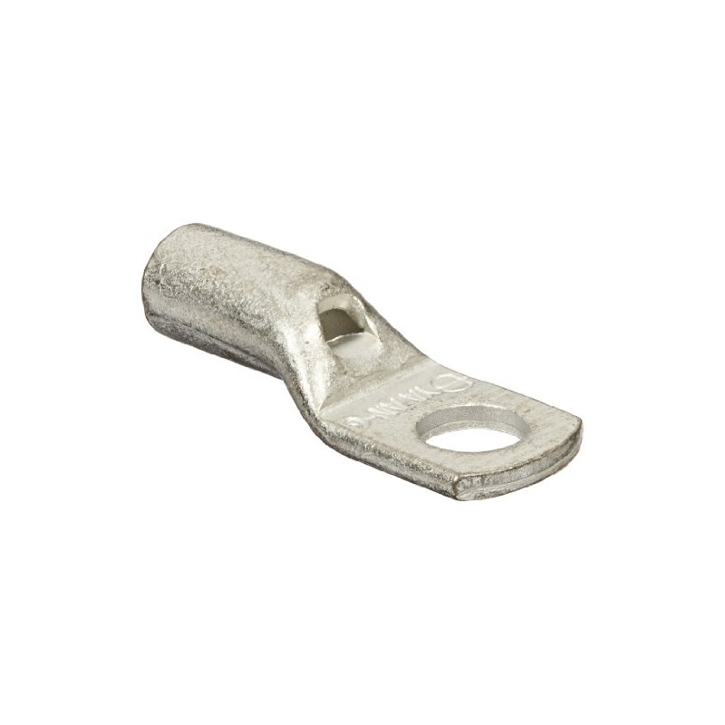 Burndy YAV6C-L Box Hylug Seamless Uninsulated Compression Ring Tongue Terminal,