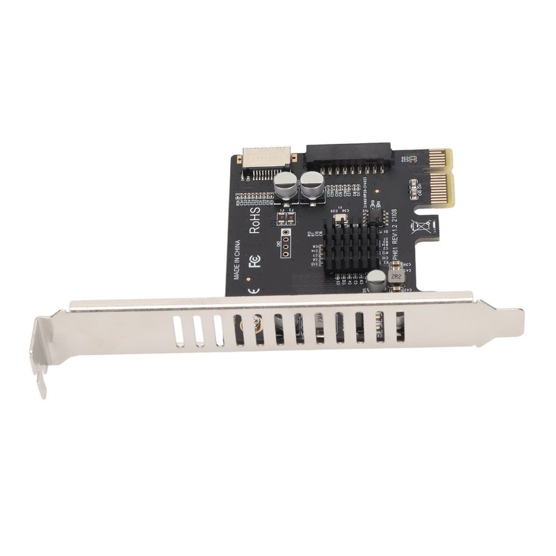 Expansion Card PCIE to USB 19Pin Good Conductivity One Piece