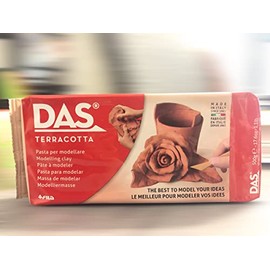 Pasta para Modelar Das Color Terracota 500 gramos