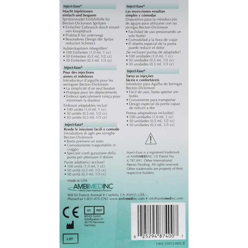 Ambimedinc Inject-Ease Automatic Injector
