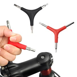 HAZMA 2 Stück Fahrradwerkzeug,Inbusschlüssel Set Fahrrad,Erwachsene Y-Schlüssel,Fahrrad Werkzeug,Imbusschlüssel Satz Fahrrad,Schraubendreher Für Lenkerwerkzeuge