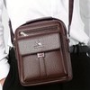 Maxoner PU Trend Retro Men's Shoulder Bag Waterproof Carry-on Bag