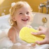 Esponja de baño reutilizable 3D con textura optimizada para una