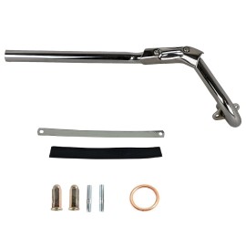 RedCap Exhaust Muffler Pipe for Kawasaki Honda SSR Taotao Pit Dirt Bikes 125cc RFZ125