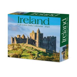 Willow Creek Press Ireland Daily 2025 Box/Desk Calendar (5.86" x 4.72")