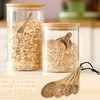 Wooden Measuring Cups and Spoons Set - Eco-Friendly Solid Acacia