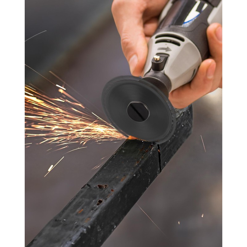 Mixiflor 1 Pack Mounting Mandrel for Cut-Off Wheel 3/8" &