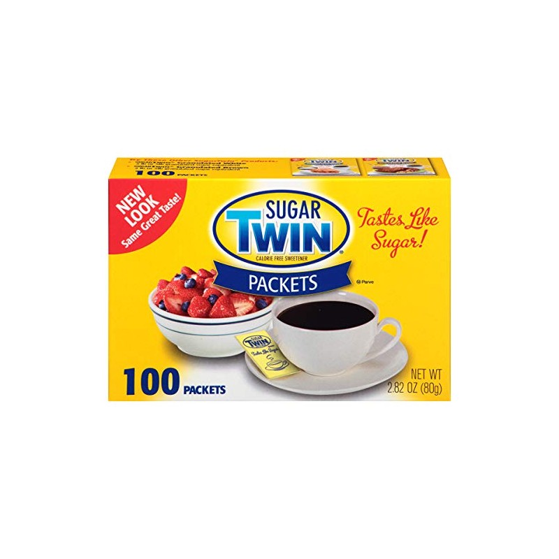 Sugar Twin, Calorie Free Sweetener, 100 Packets (Pack of 12)