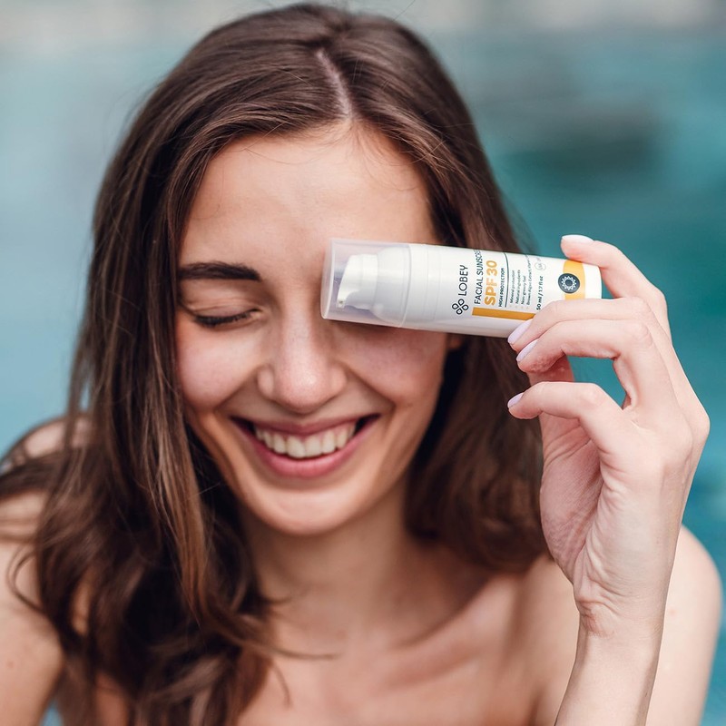Lobey Mineral Sun Cream Face SPF 30 - Natural UVA/UVB