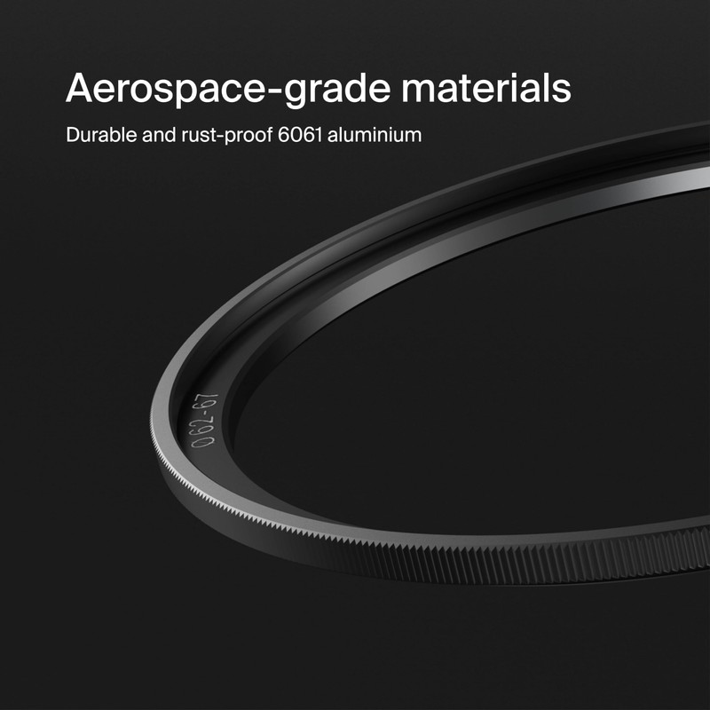 Urth 55-62mm Step-Up Ring Lens Filter Adapter - Attach 62mm