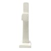 Global Crafts Hand-Carved Standing Soapstone Cross, 6.5 x 4.5 Inches,