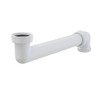 AlcaPlast P109 Space-saving drain bend for sink, connection extension of