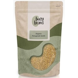 Organic Fenugreek Seeds- Certified Organic- by Busy Beans Organic (250g)
