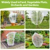 2PCS Large Fruit Tree Netting with Drawstring and Zipper, 8
