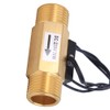 Water Flow Sensor Switch with 1/2-inch Interface Electromagnetic Flowmeter Industrial