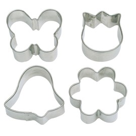 Wilton Fondant Garden Shapes Cut Outs, Set of 4