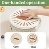 2 Pcs MultiPurpose Fruit Strainer Drain Basket with Lid &