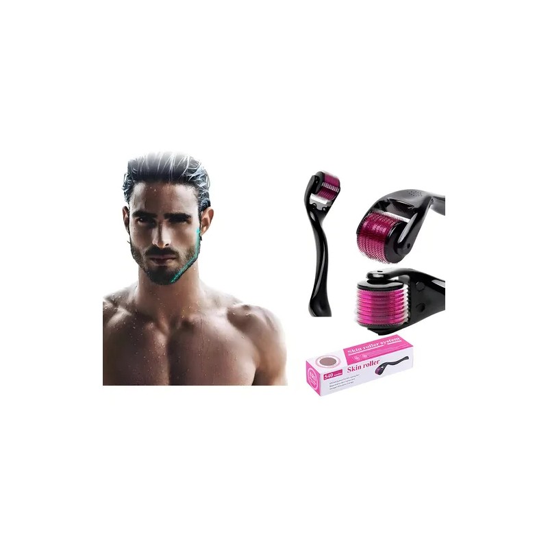 Dermaroller Lynnette Titanio 0.5 mm 540 Agujas Para Rostro