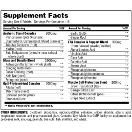 Universal Nutrition Natural Sterol Complex Boosts Athletic Strength 180 Tablets