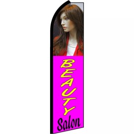 NeoPlex Beauty Salon 2 1/2 ft X 11 1/2 ft Windless Flag