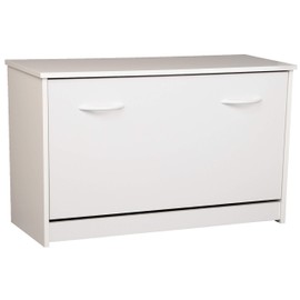 Venture Horizon Stackable Single Shoe Cabinet - White