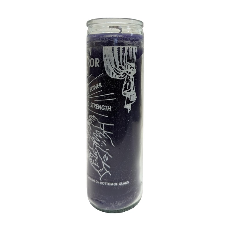 High John The Conqueror Purple Pillar Candle
