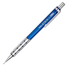 Pentel XP313-CC Stein Sharp 0.3mm Clear Blue Axis Mechanical Pencils in Pack