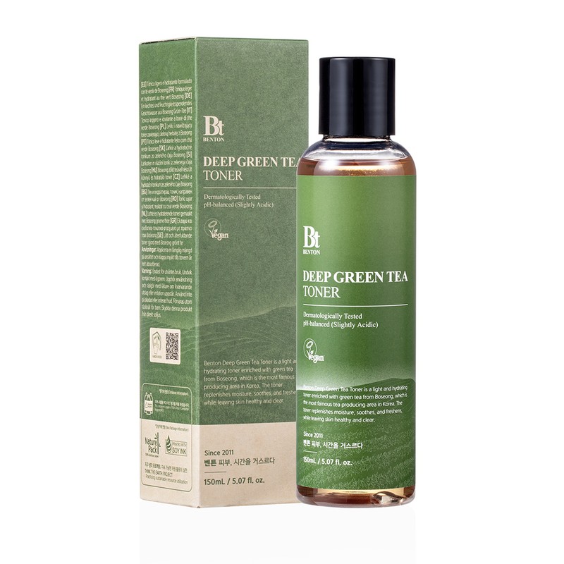 benton [Benton] Deep green tea 3-piece set (toner 150mL +