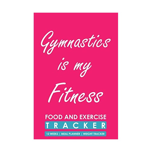 Food and Exercise Tracker 12 Weeks Meal Planner Weight Tracker,