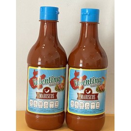 Salsa Picante De Mariscos Hot Mexican Sauce 370ml/12.5 oz 2 bottle