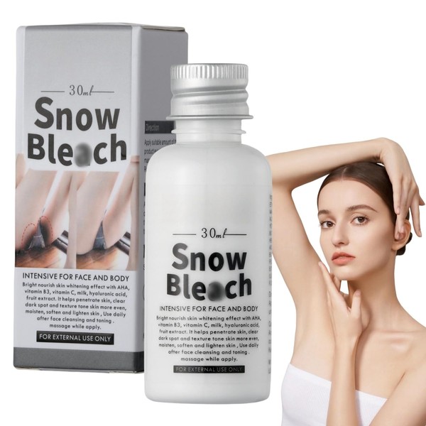 Snow Ble-ach Cream for Pri-vate Part,White-ning Body Lotion for Inti-mate