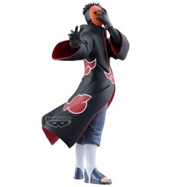 Banpresto Tobi Naruto Shippuden Vibration Stars Action Figure, 17 cm, Multicoloured, BP29184P Collectible Figure, Ideal for Anime Fans