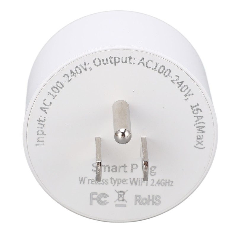 Mini Remote Control Outlet Wall Mounted 16A Anti Interference Wireless