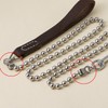 20 Pieces Stainless Steel Ball Chain Connectors Double Ring Style